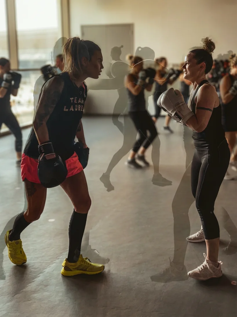 Boxning med Mikaela Lauren